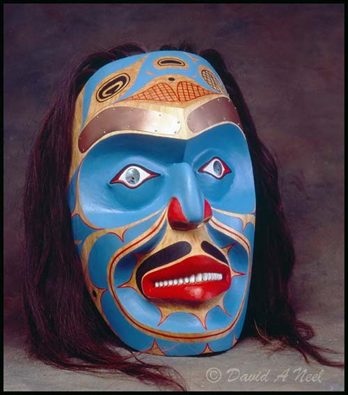 Omal Trickster Mask - David Neel