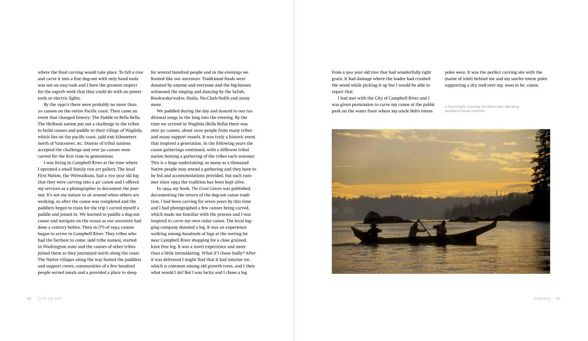 Life As Art - Canoe - David Neel